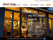 Tablet Screenshot of hotelstadtwien.at